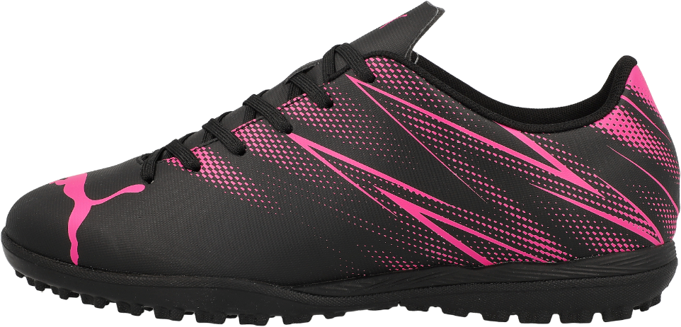 Puma Attacanto Junior TT Football Boots Black Pink J12