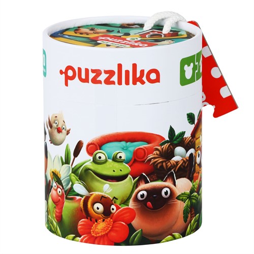 Puzzlika Puzzle - Wo leben die Tiere - 10x 2 Teile