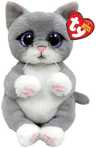 Ty Beanie Babies Bellies Morgan Grey Cat 15cm