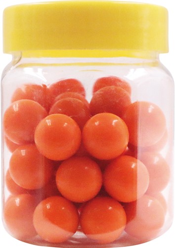 Bead Jar (40 pieces) Orange