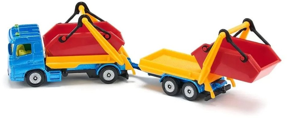 SIKU Spielzeug-LKW mit Anhänger & Container - 1695