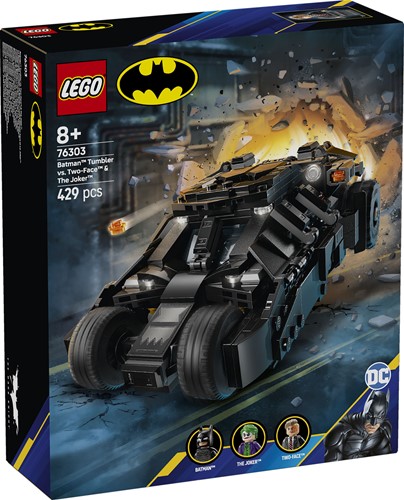 LEGO 76303 Super Heroes DC Batman Tumbler vs.  Two Face & The Joker