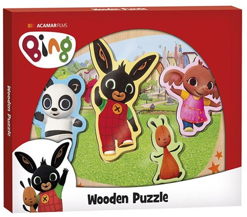 Bing houten puzzel 1+. 30x16x6.5 cm