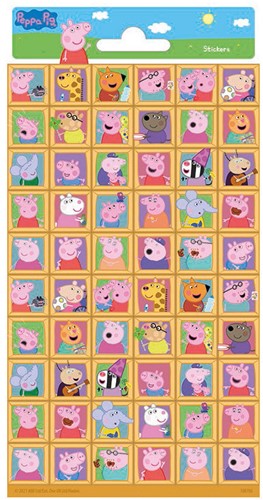 Stickervel Peppa Pig