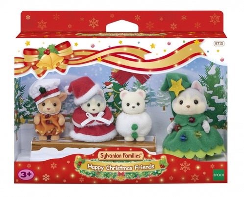 Frohe Weihnachten-Freunde von Sylvanian Families