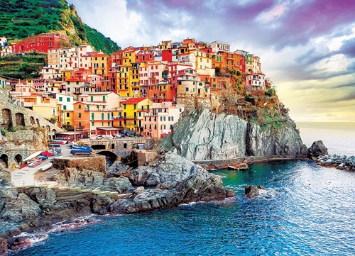 Eurographics puzzle Cinque-Terre Manarola Italy - 1000 Teile