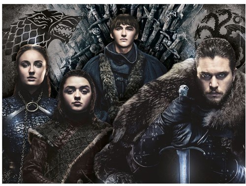 Puzzel High Quality - Game of Thrones - 500 st