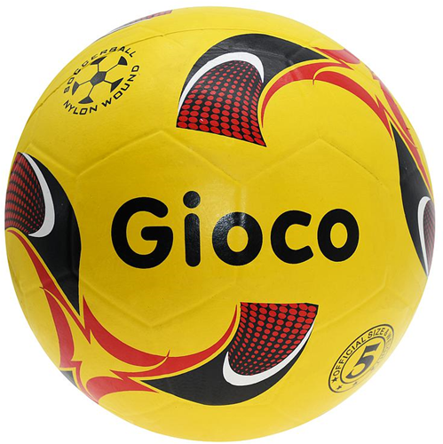 Gioco Moulded Football - Yellow - 5