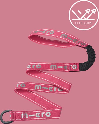 MontiiCo Micro Pull and Carry elastic Pink reflective