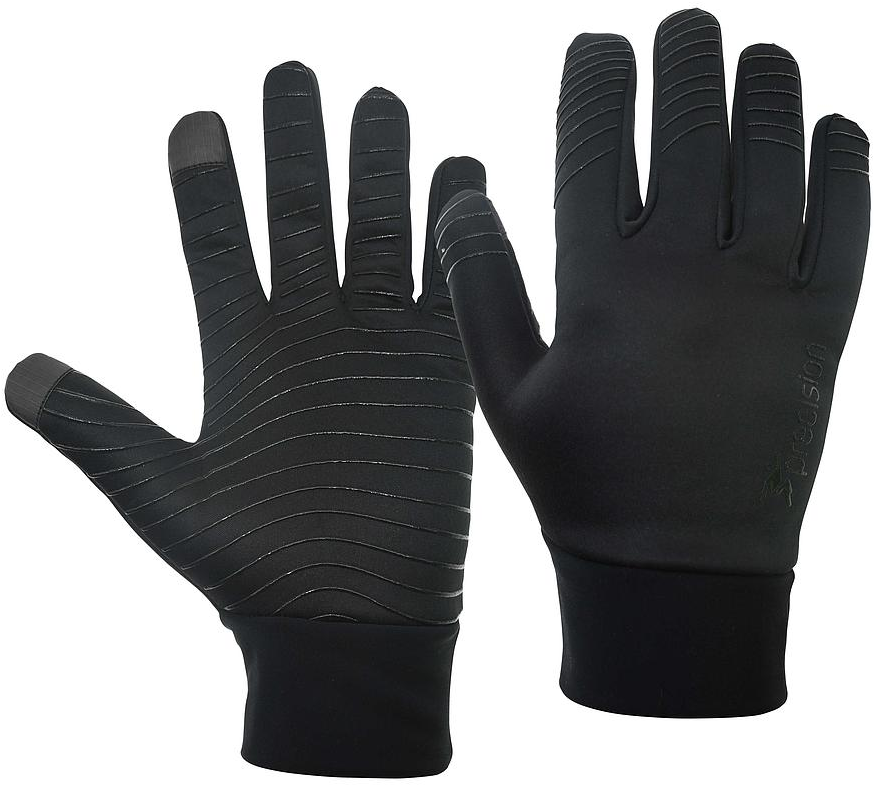 Black warm gloves on sale