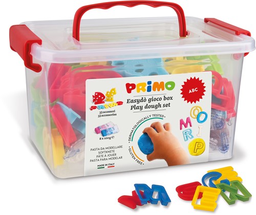 Primo PRIMO - EASYDÒ Alphabet-Spielset (100 g) im Koffer