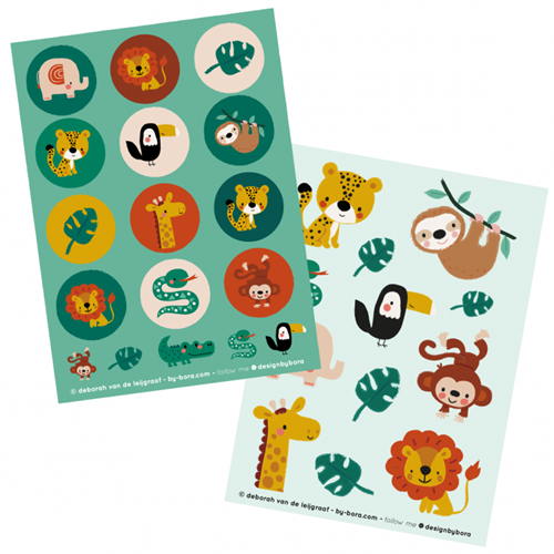 Bora Stickers - Jungle