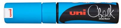 Uni-ball Uni Kreidemarker 8K Blau